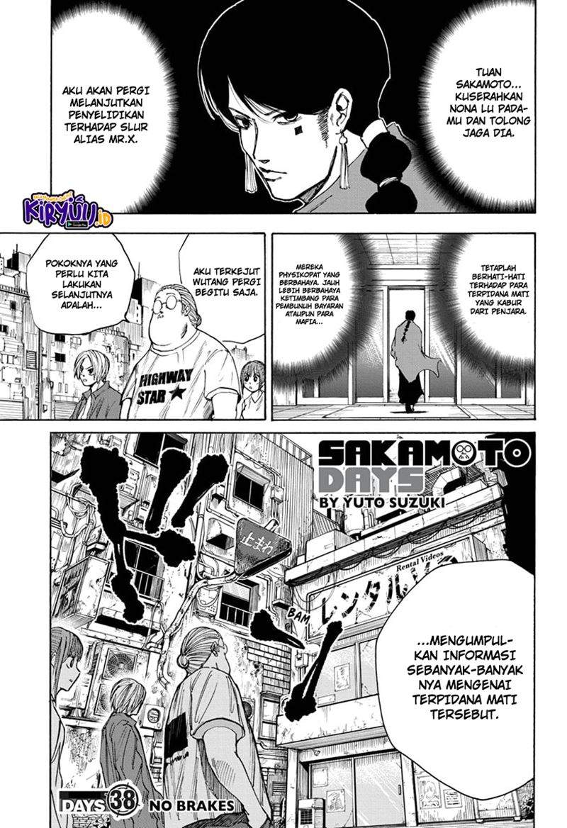 Manga Sakamoto Days Chapter 38 gambar 2