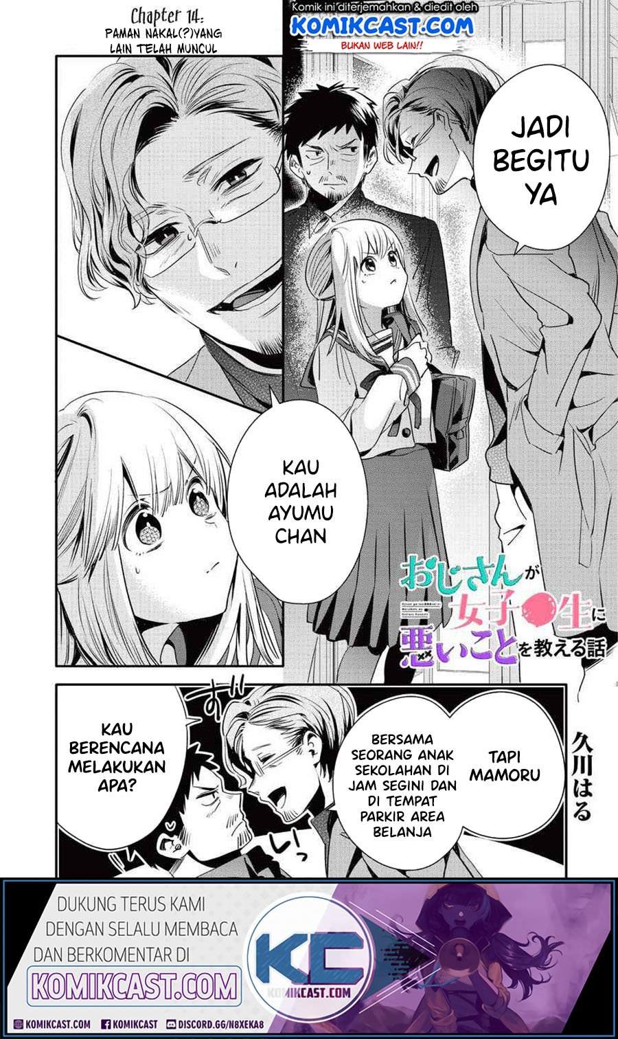 Manga Oji-san ga Joshi●sei ni Warui Koto wo Oshieru hanashi Chapter 14 gambar 2
