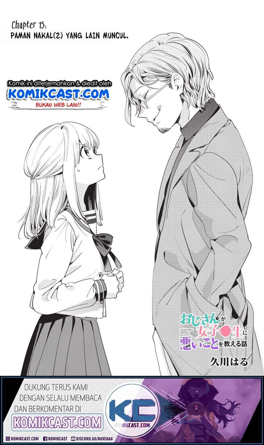 Manga Oji-san ga Joshi●sei ni Warui Koto wo Oshieru hanashi Chapter 13 gambar 2