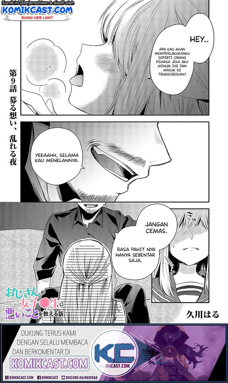 Manga Oji-san ga Joshi●sei ni Warui Koto wo Oshieru hanashi Chapter 9 gambar 2