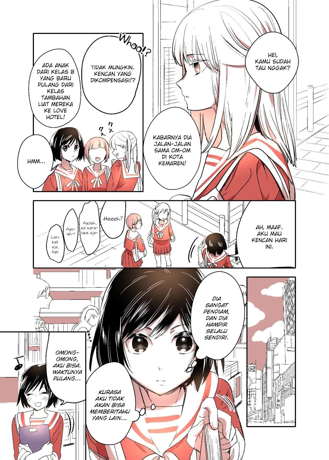 Manga Oji-san ga Joshi●sei ni Warui Koto wo Oshieru hanashi Chapter 5.5 gambar 2