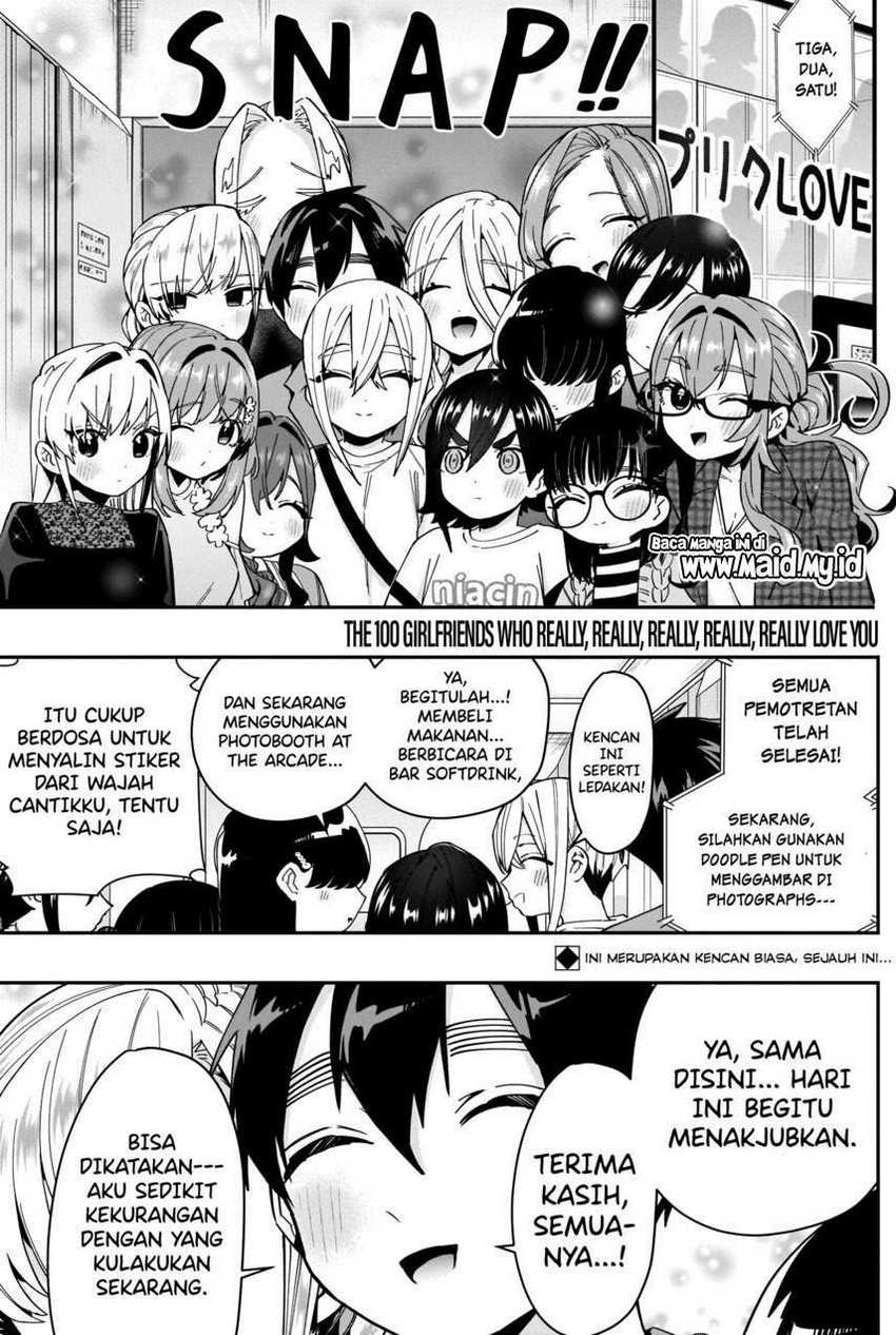 Kimi no Koto ga Dai Dai Dai Dai Daisuki na 100-ri no Kanojo Chapter 59 Gambar 3