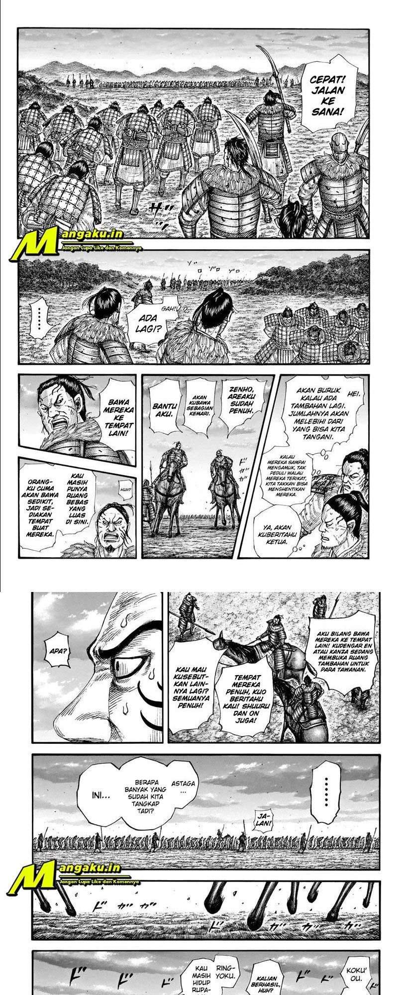 Manga Kingdom Chapter 695 gambar 2