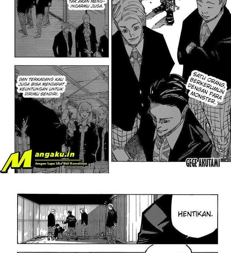 Manga Jujutsu Kaisen Chapter 163 gambar 2