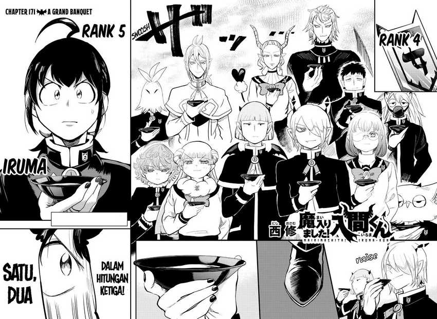 Manga Mairimashita! Iruma-kun Chapter 171 gambar 2