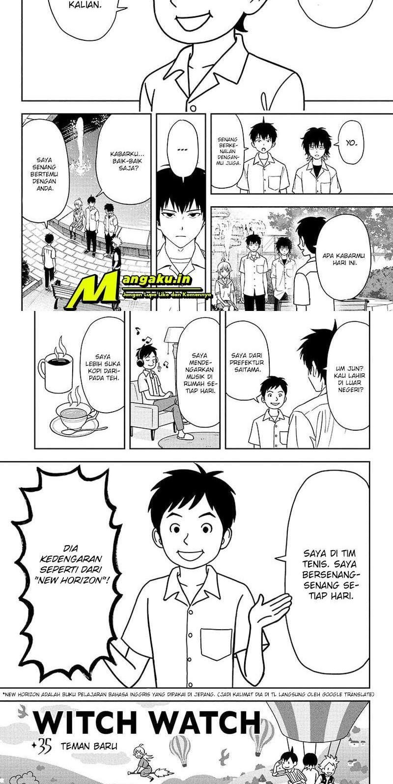 Manga Witch Watch Chapter 35 gambar 2