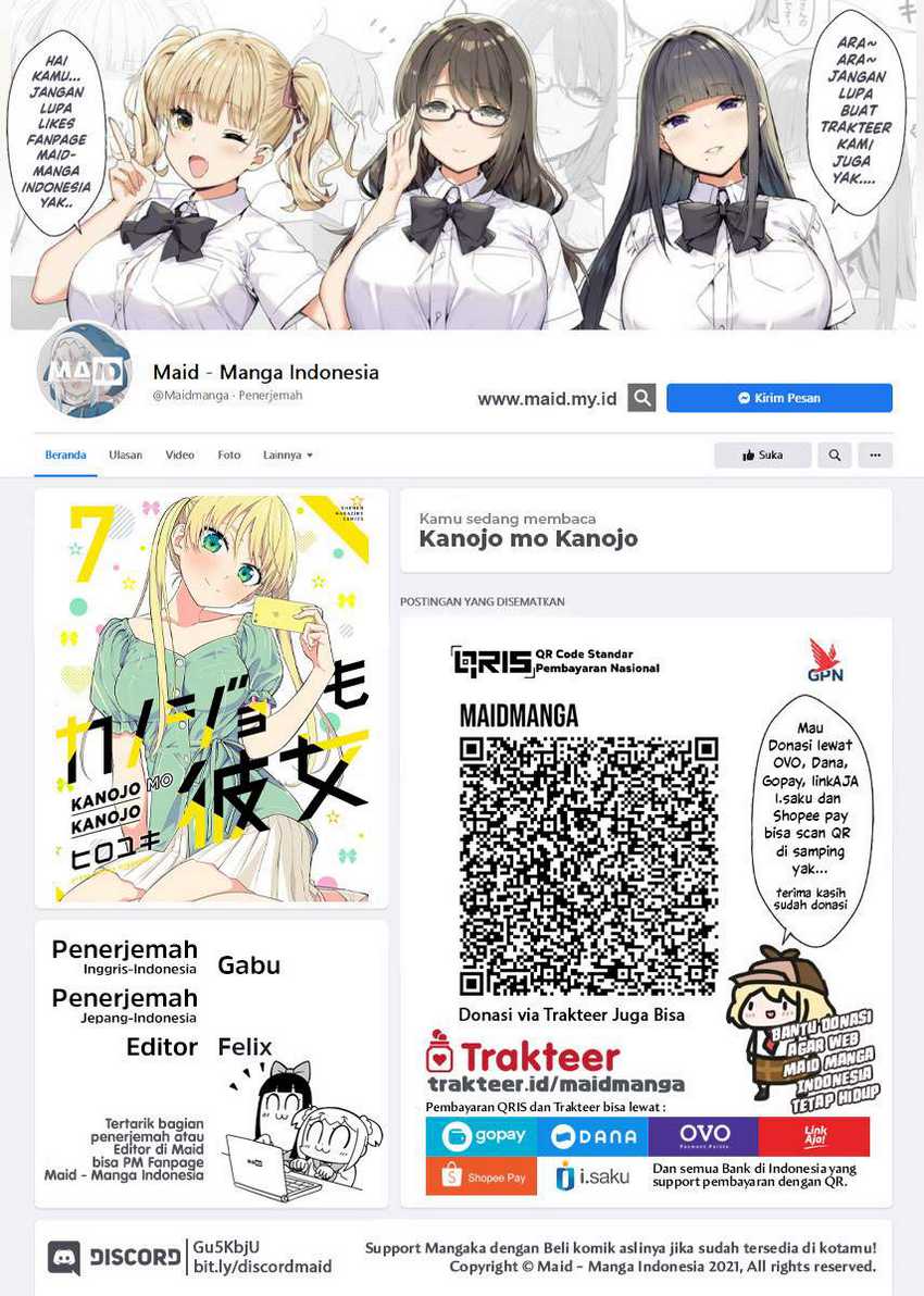 Manga Kanojo mo Kanojo Chapter 66 gambar 2