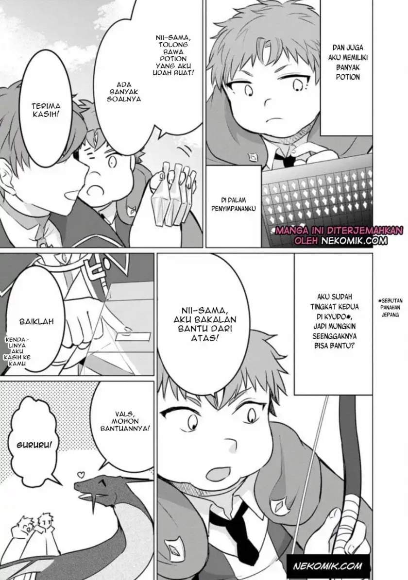 Manga Tensei Saki ga Zannen Ouji Datta Ken: Ima wa Fukkin 1-kai mo Dekinai kedo Yasete Isekai Sukuimasu Chapter 3.3 gambar 2