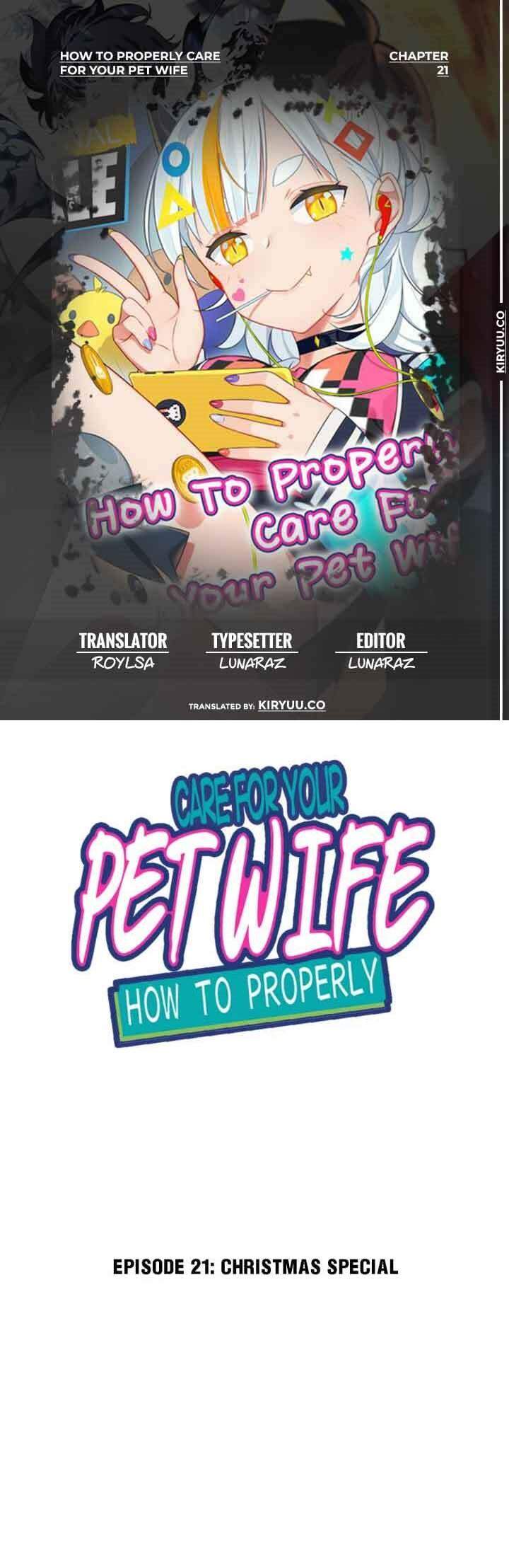 Manhua How To Properly Care For Your Pet Wife Chapter 21. gambar 2