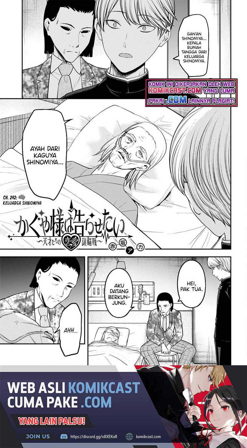 Manga Kaguya-sama wa Kokurasetai – Tensai-tachi no Renai Zunousen Chapter 242 gambar 2