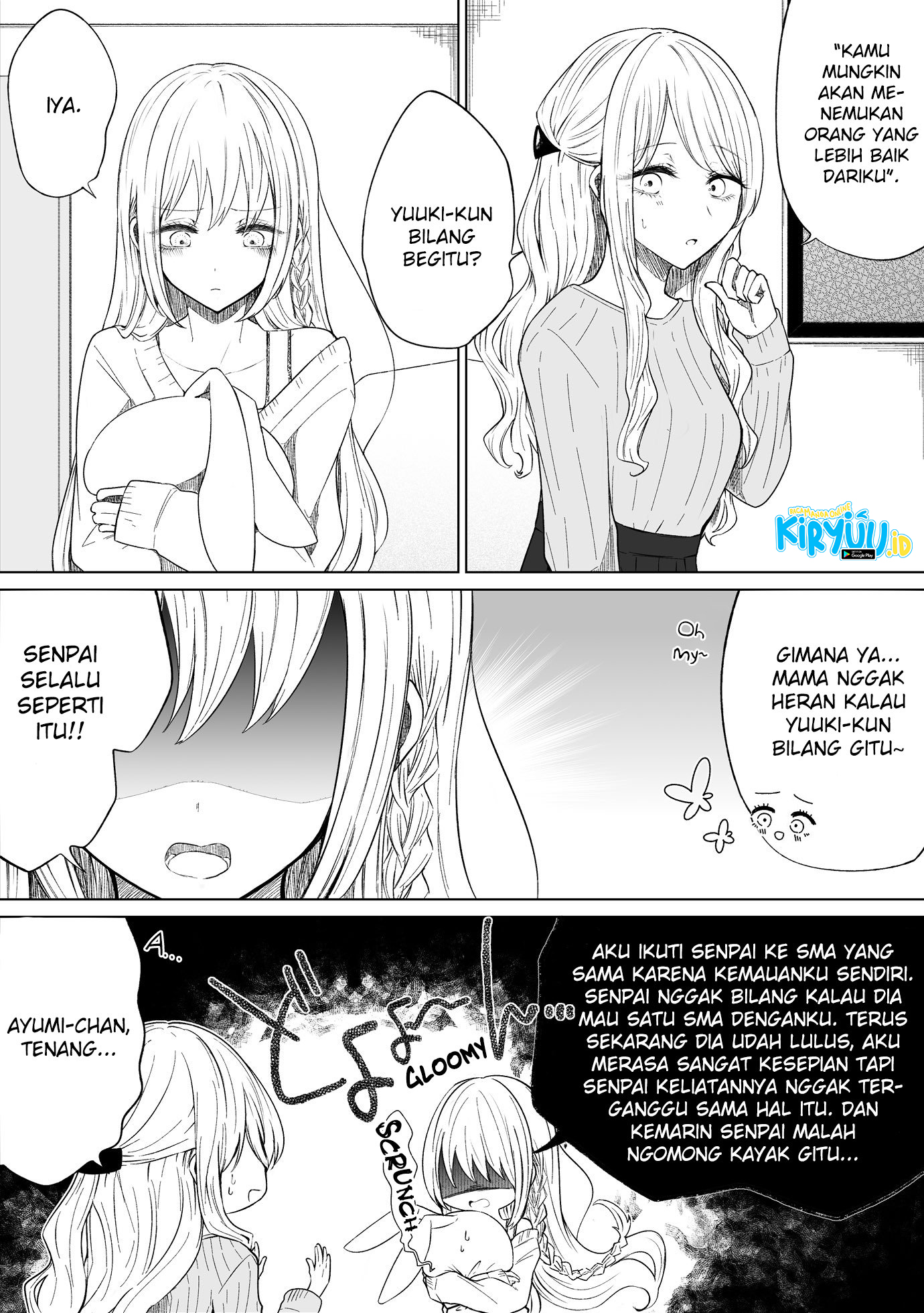 Manga Ichizu de Bitch na Kouhai Chapter 76 gambar 2