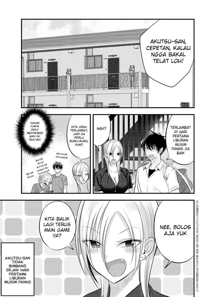 Manga Please Go Home, Akutsu-san! Chapter 89 gambar 2