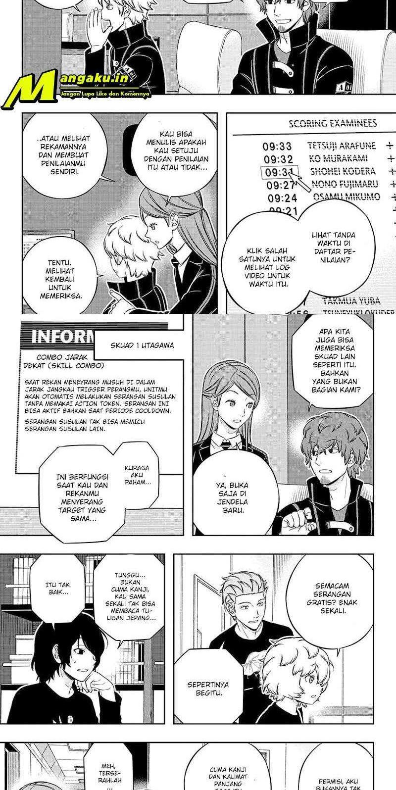 Manga World Trigger Chapter 215 gambar 2