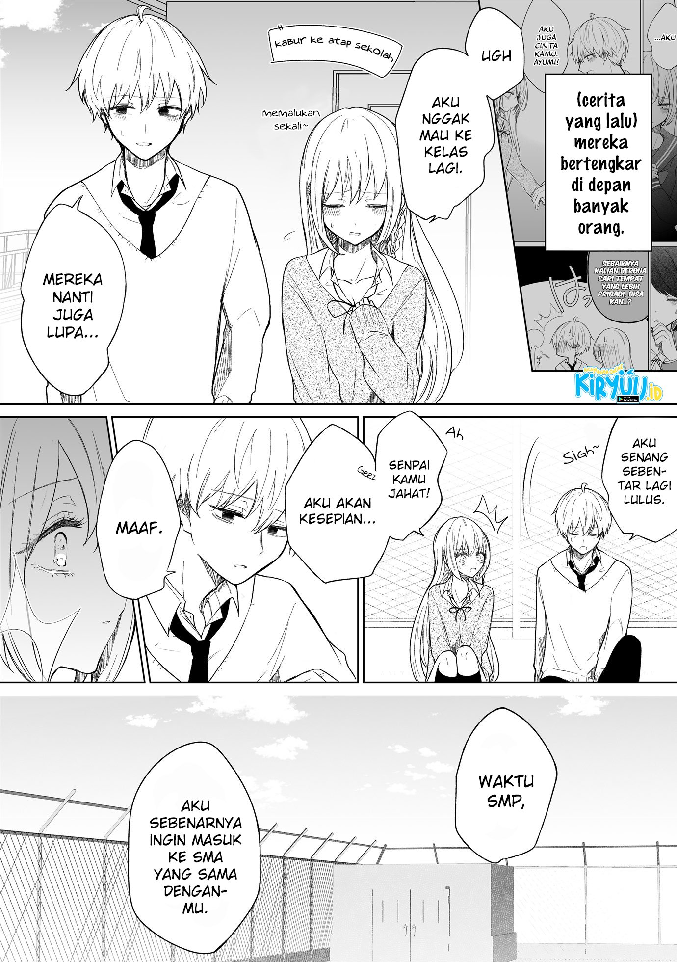 Manga Ichizu de Bitch na Kouhai Chapter 78 gambar 2