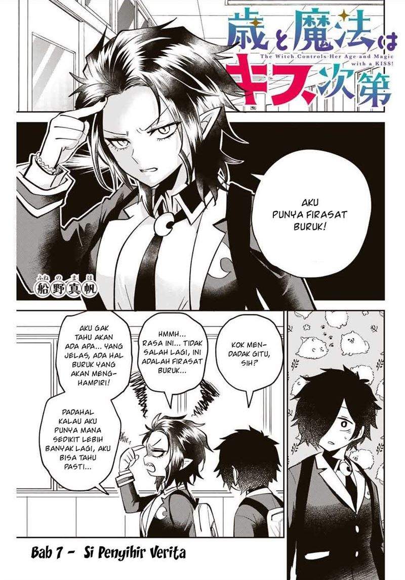 Manga The Witch Controls Her Age and Magic With a Kiss Chapter 7 gambar 2