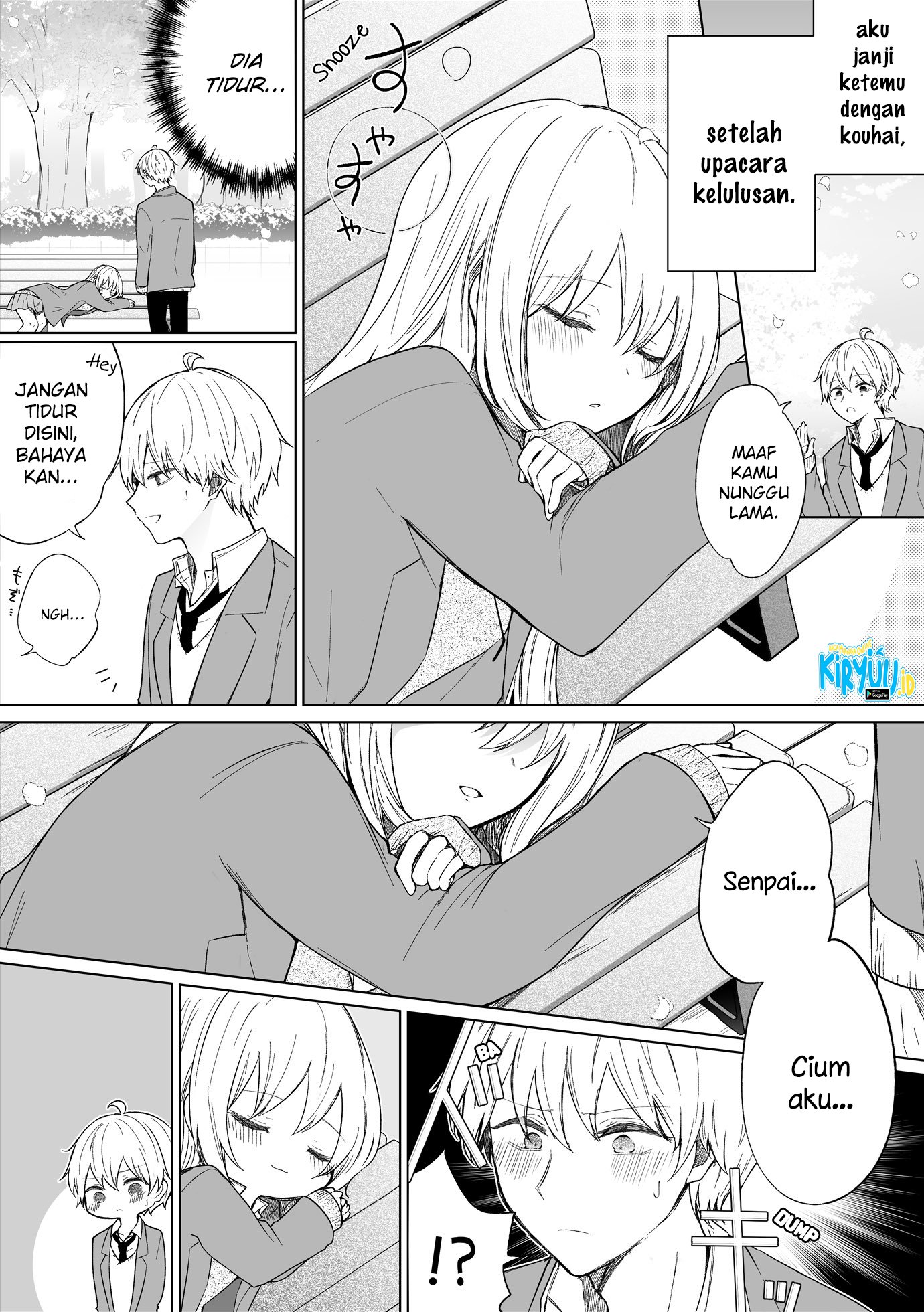 Manga Ichizu de Bitch na Kouhai Chapter 79 gambar 2