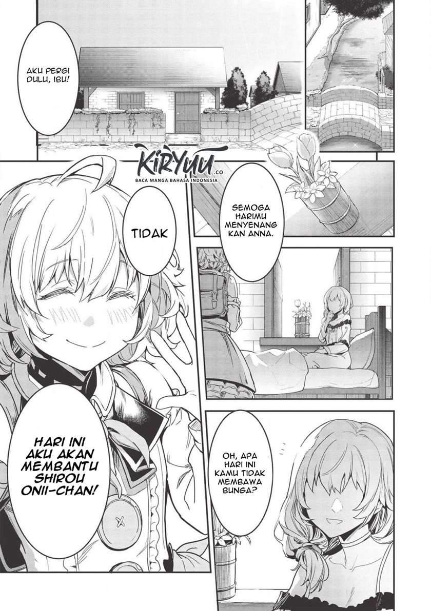 Manga Itsu Demo Jitaku ni Kaereru Ore wa, Isekai de Gyoushoujin o Hajimemashita Chapter 4 gambar 2