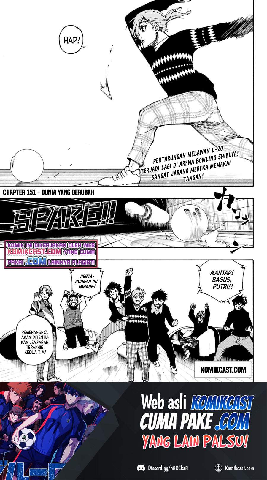 Manga Blue Lock Chapter 151 gambar 2