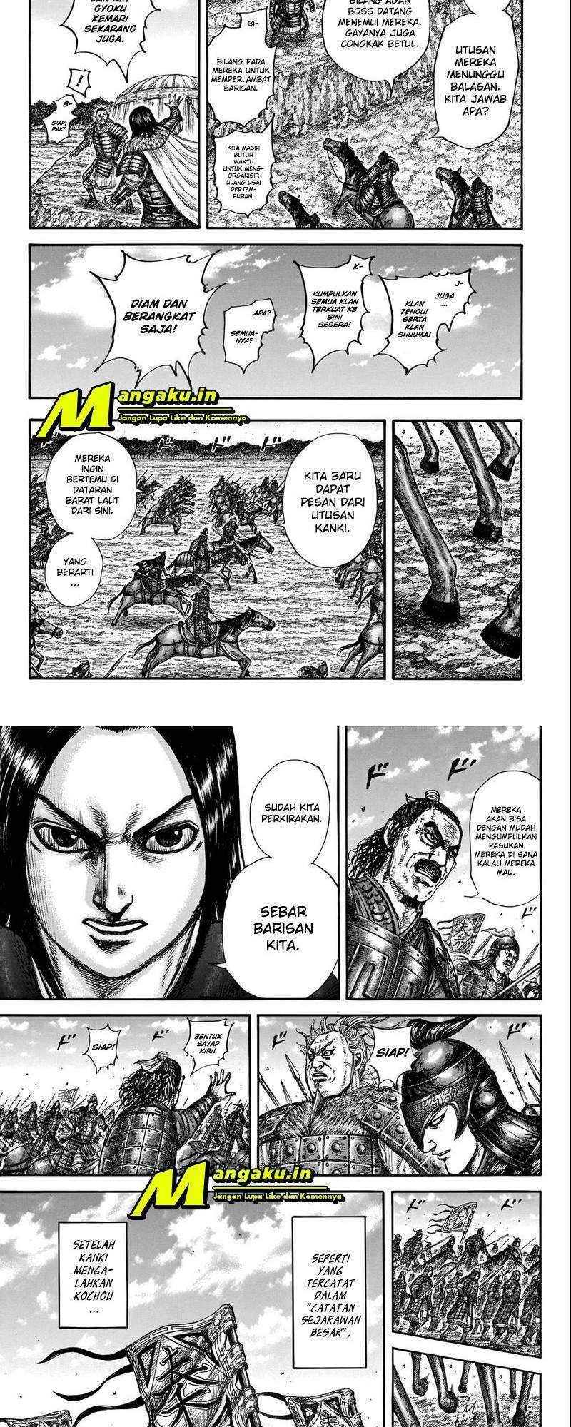 Manga Kingdom Chapter 698 gambar 2