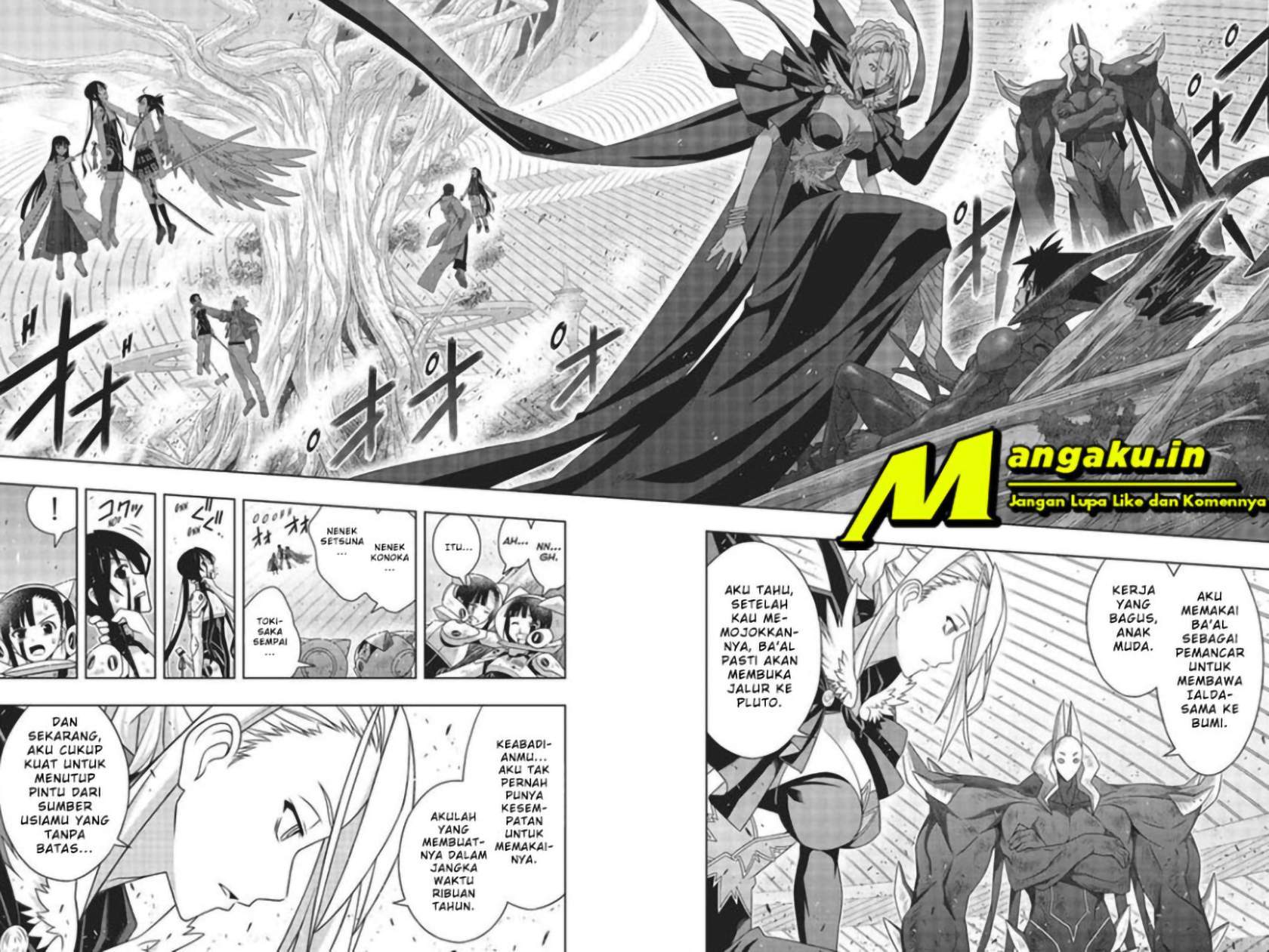 Manga UQ Holder! Chapter 189.2 gambar 2