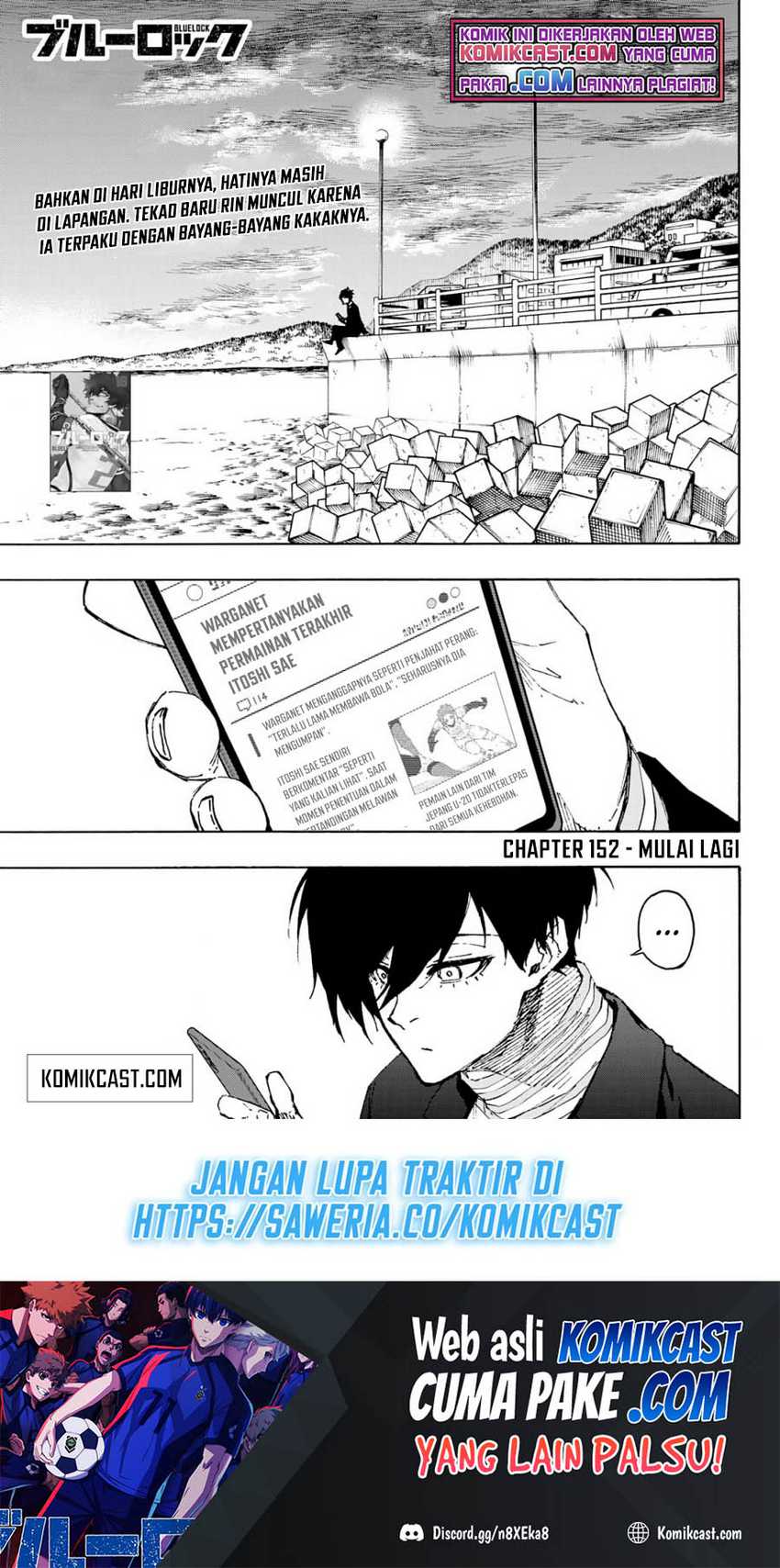 Manga Blue Lock Chapter 152 gambar 2
