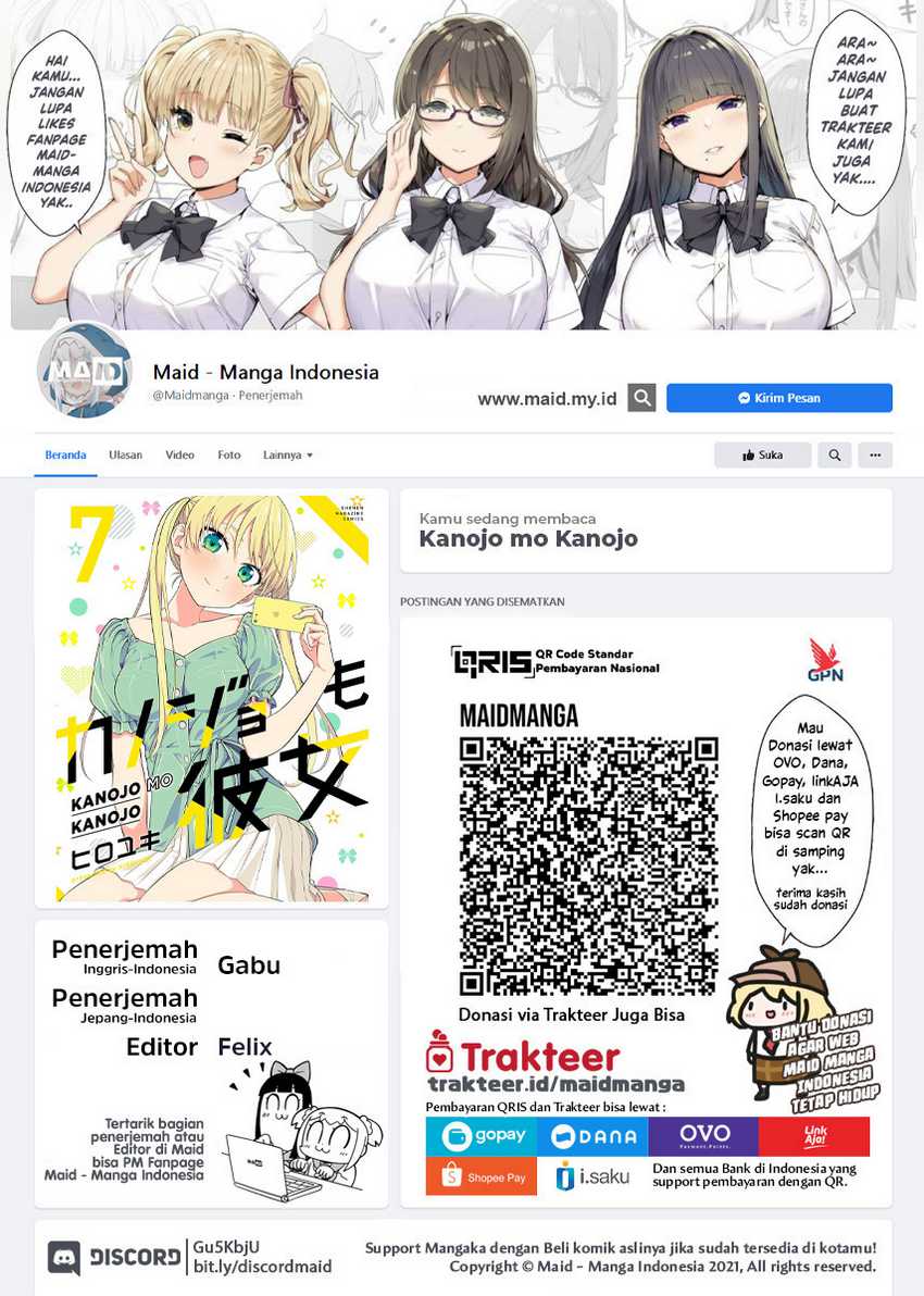 Manga Kanojo mo Kanojo Chapter 69 gambar 2