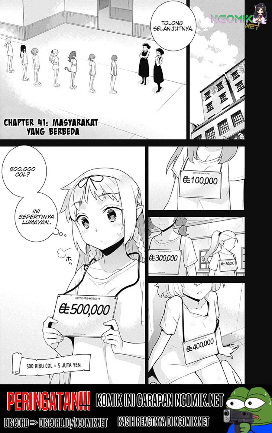 Manga Isekai Elf no Dorei-chan Chapter 41 gambar 2