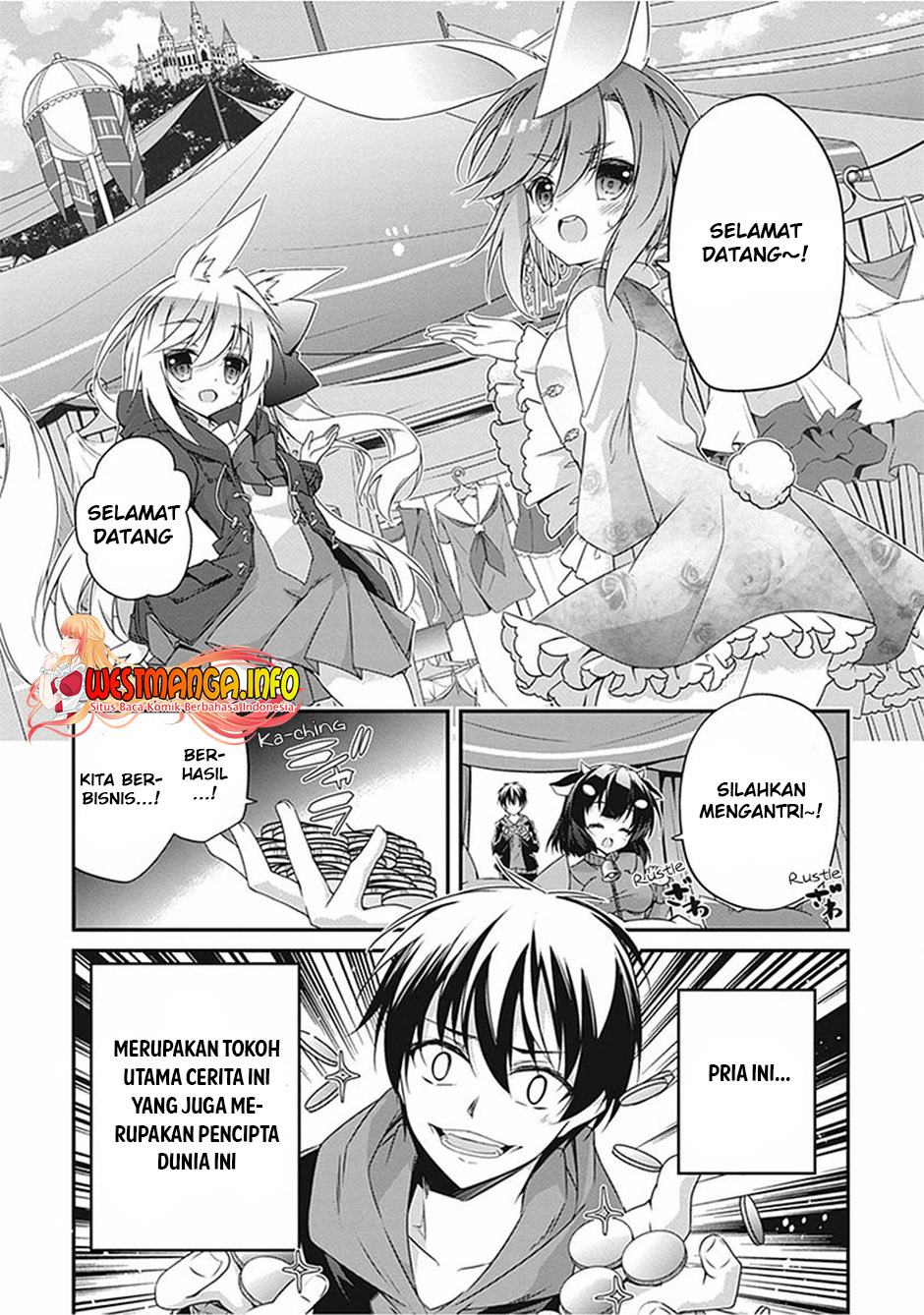 Manga Hakoniwa Oukoku no Souzoushu-sama Chapter 17.5 gambar 2