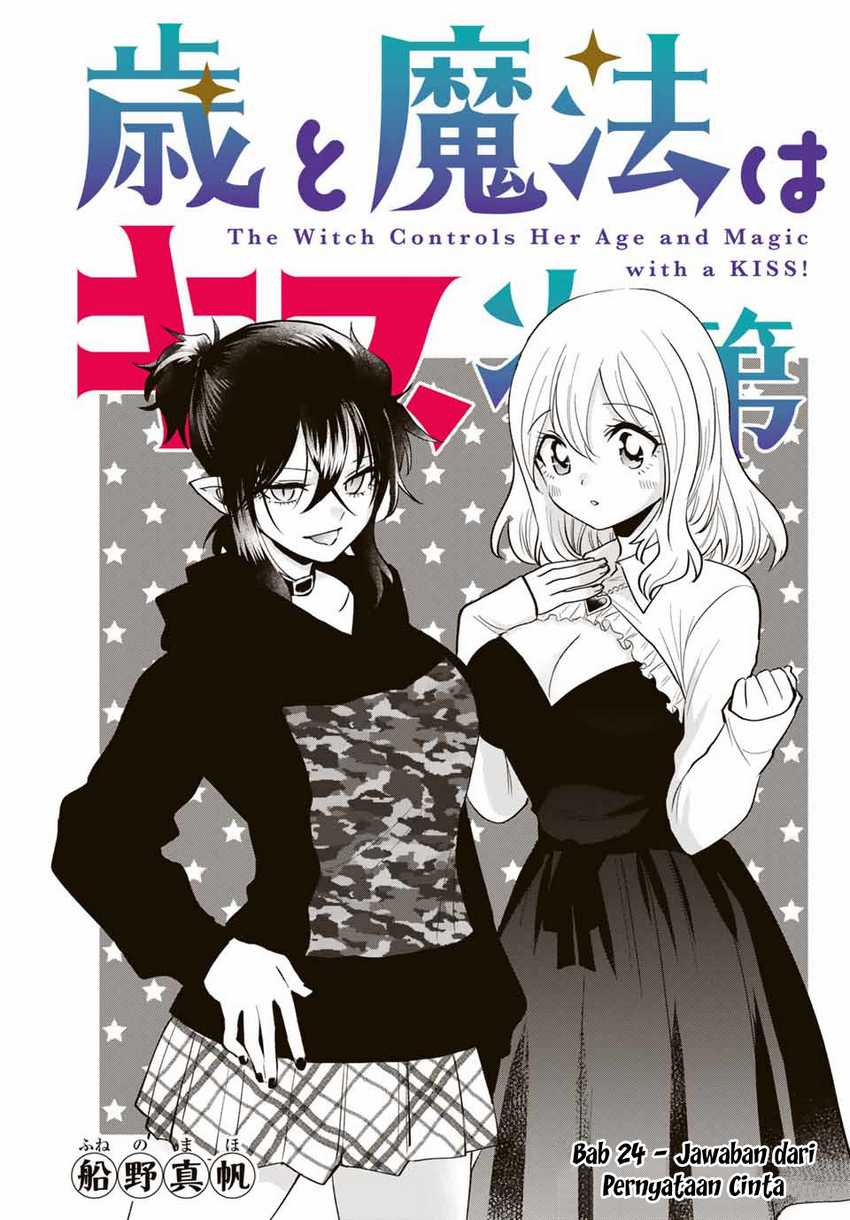 Manga The Witch Controls Her Age and Magic With a Kiss Chapter 24 gambar 2
