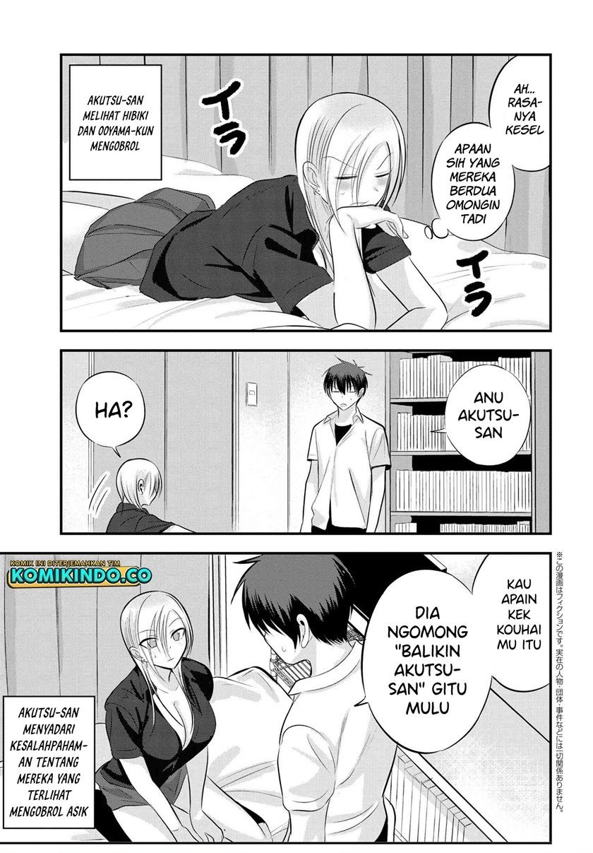 Manga Please Go Home, Akutsu-san! Chapter 92 gambar 2