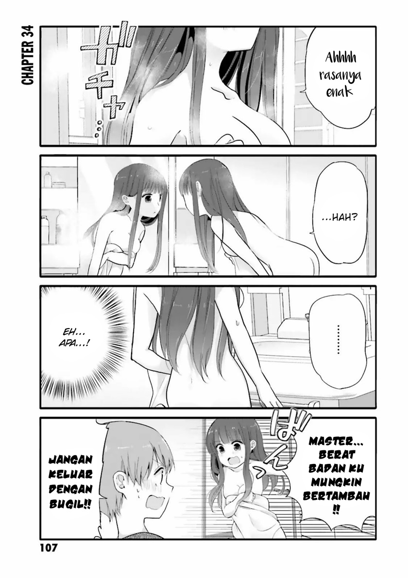 Manga Uchi no Hentai Maid ni Osowareteru Chapter 34 gambar 2