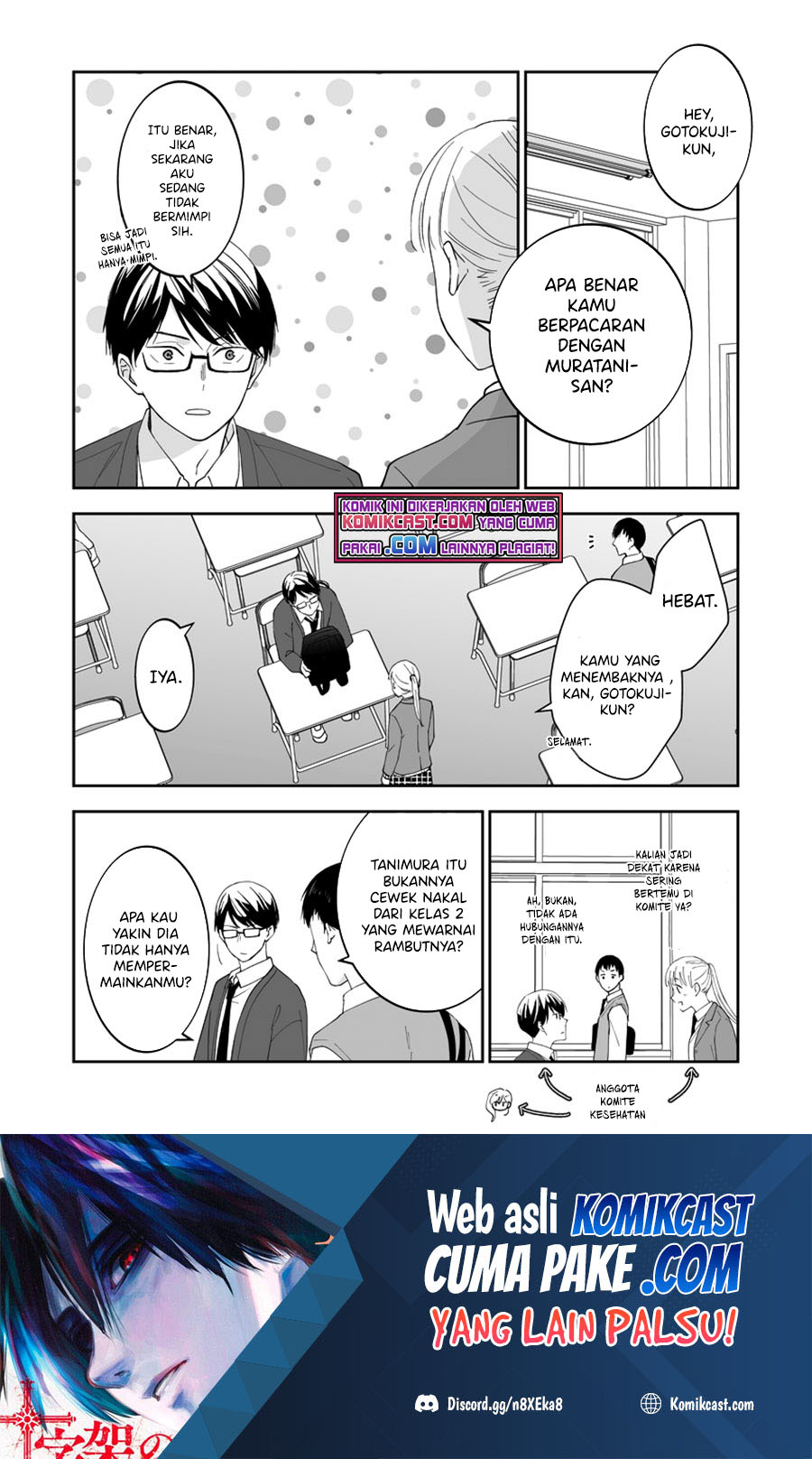 Manga The World Will Be Destroyed Tomorrow, so I Want to Rub Your Boobs Chapter 09 gambar 2