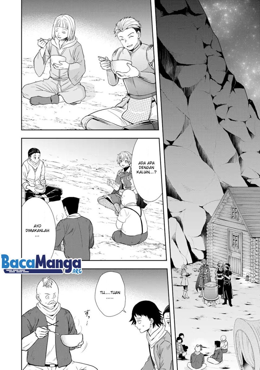 Manga Tensei Ryoushu no Yuuryou Kaitaku: Zensei no Kioku o Ikashite White ni Tsutometara, Yuunou na Jinzai ga Atsumari Sugimashita Chapter 14.3 gambar 2