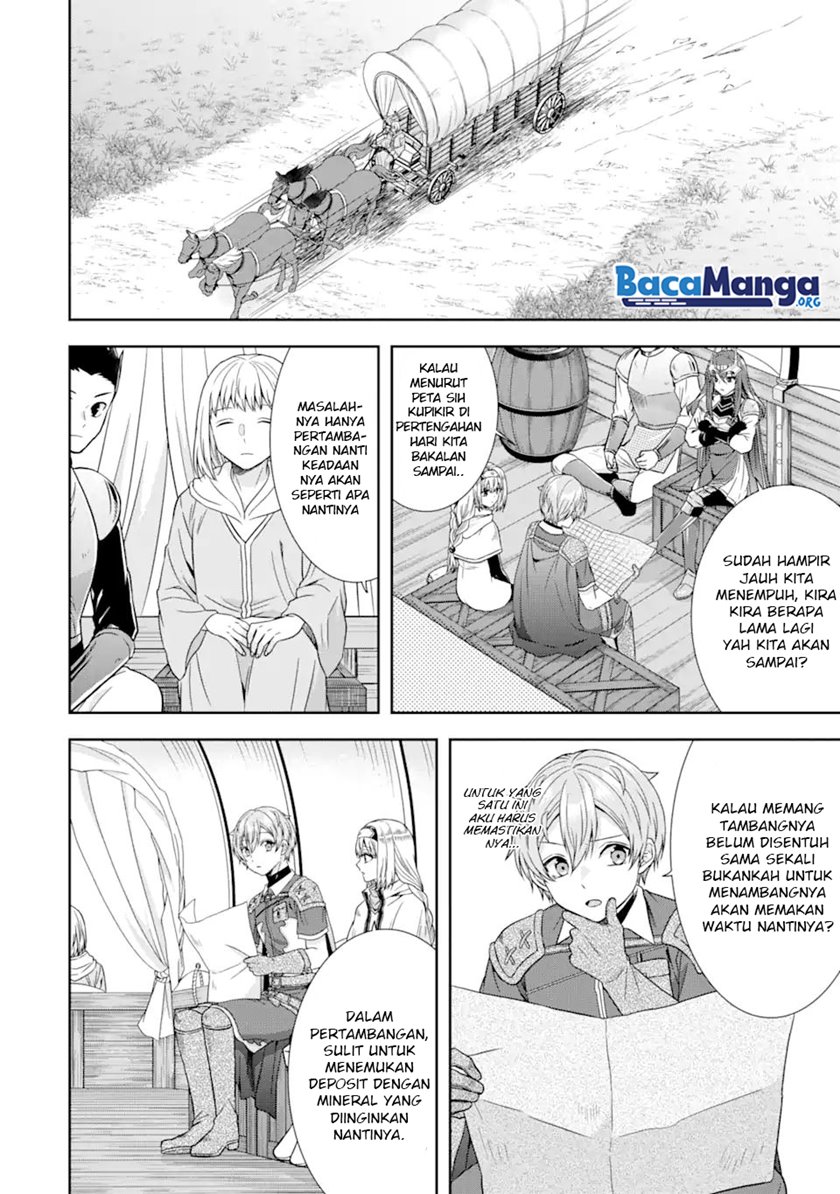 Manga Tensei Ryoushu no Yuuryou Kaitaku: Zensei no Kioku o Ikashite White ni Tsutometara, Yuunou na Jinzai ga Atsumari Sugimashita Chapter 14.2 gambar 2