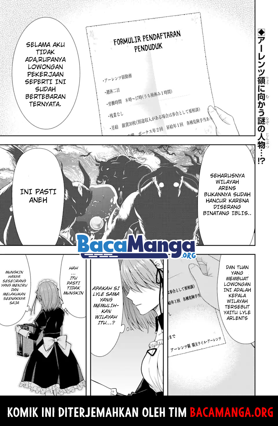 Manga Tensei Ryoushu no Yuuryou Kaitaku: Zensei no Kioku o Ikashite White ni Tsutometara, Yuunou na Jinzai ga Atsumari Sugimashita Chapter 13 gambar 2