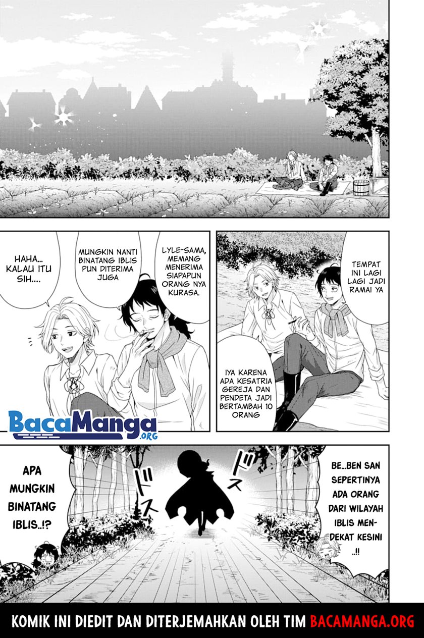 Manga Tensei Ryoushu no Yuuryou Kaitaku: Zensei no Kioku o Ikashite White ni Tsutometara, Yuunou na Jinzai ga Atsumari Sugimashita Chapter 07.1 gambar 2
