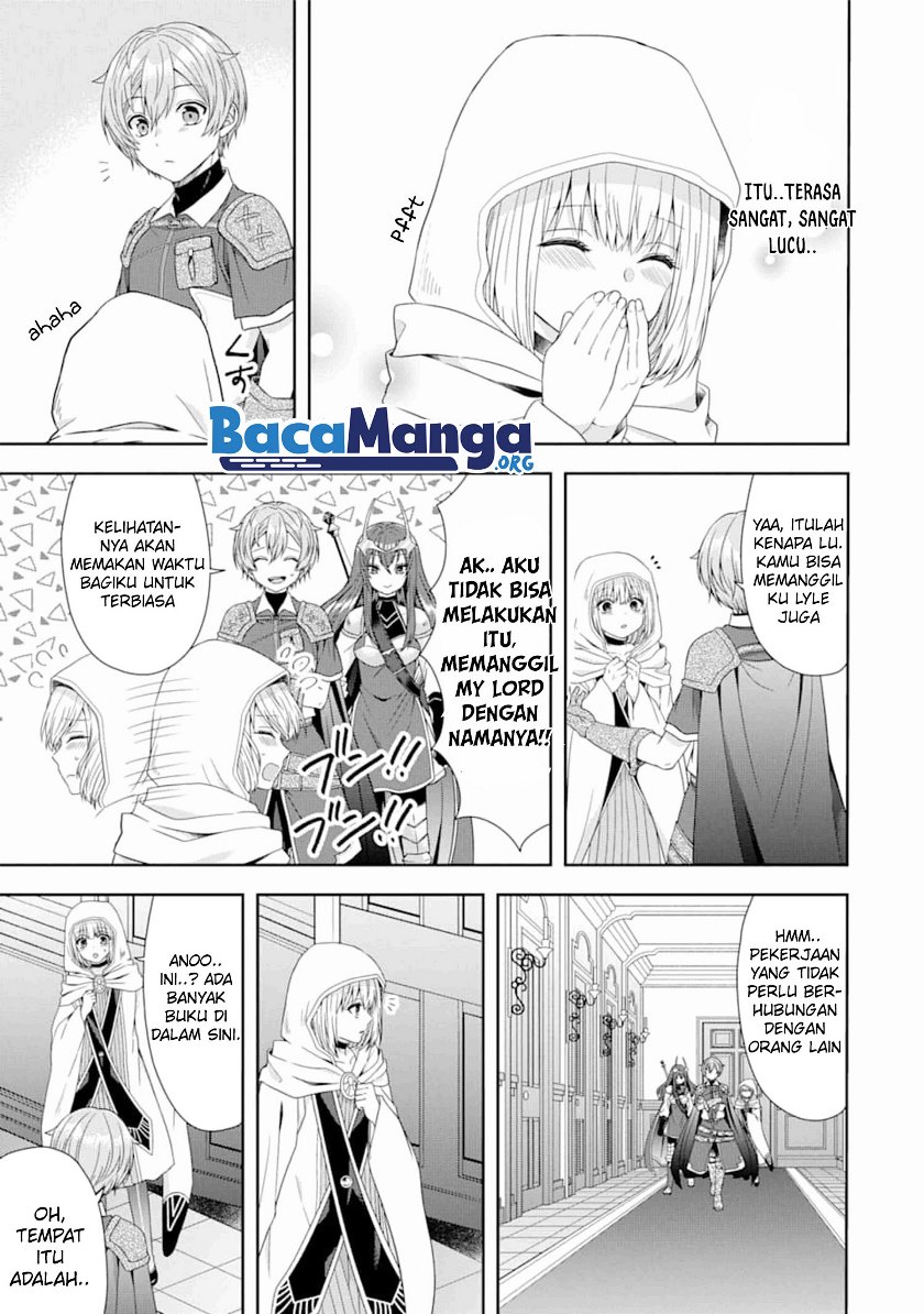 Manga Tensei Ryoushu no Yuuryou Kaitaku: Zensei no Kioku o Ikashite White ni Tsutometara, Yuunou na Jinzai ga Atsumari Sugimashita Chapter 02.2 gambar 2