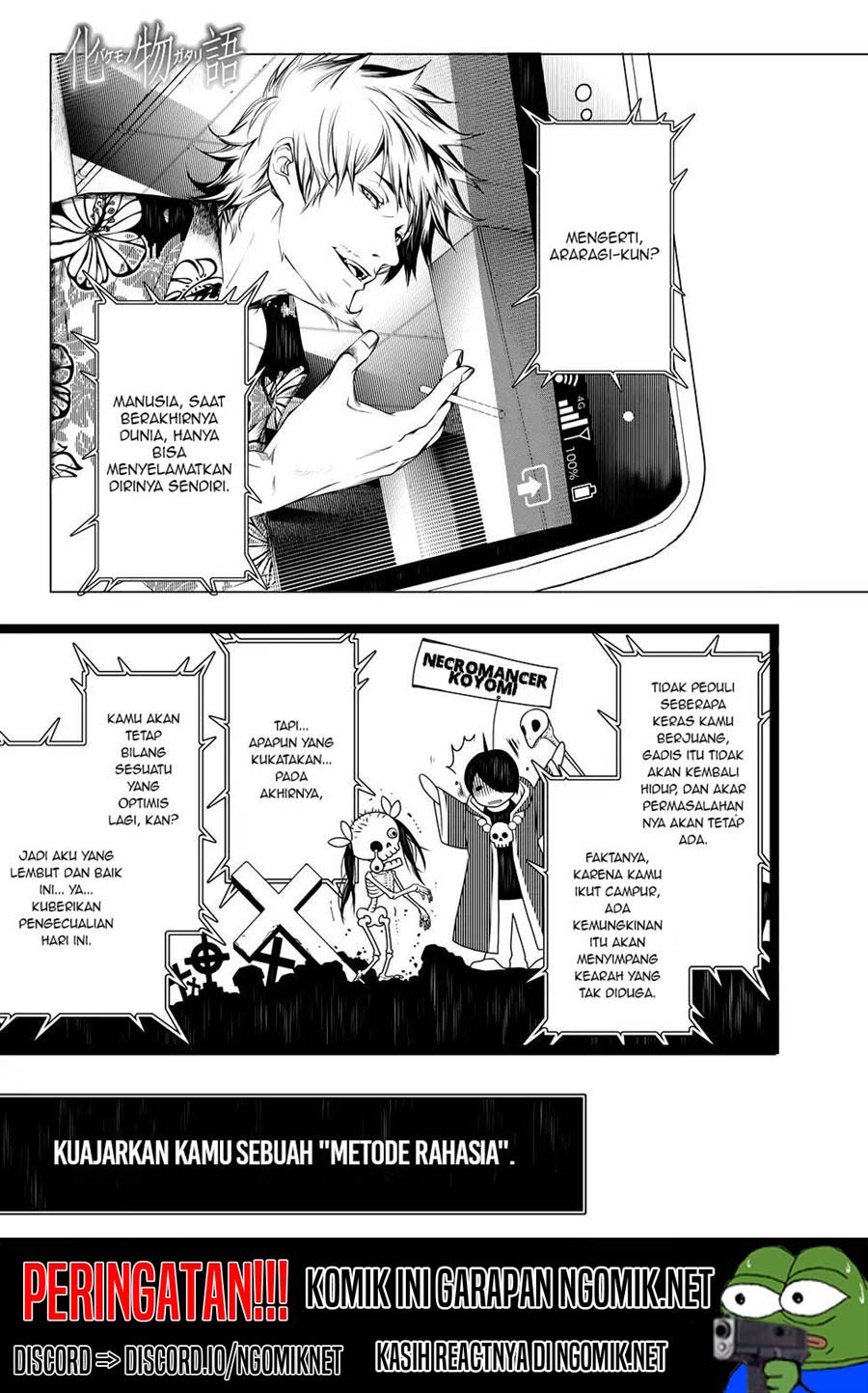 Manga Bakemonogatari Chapter 19 gambar 2
