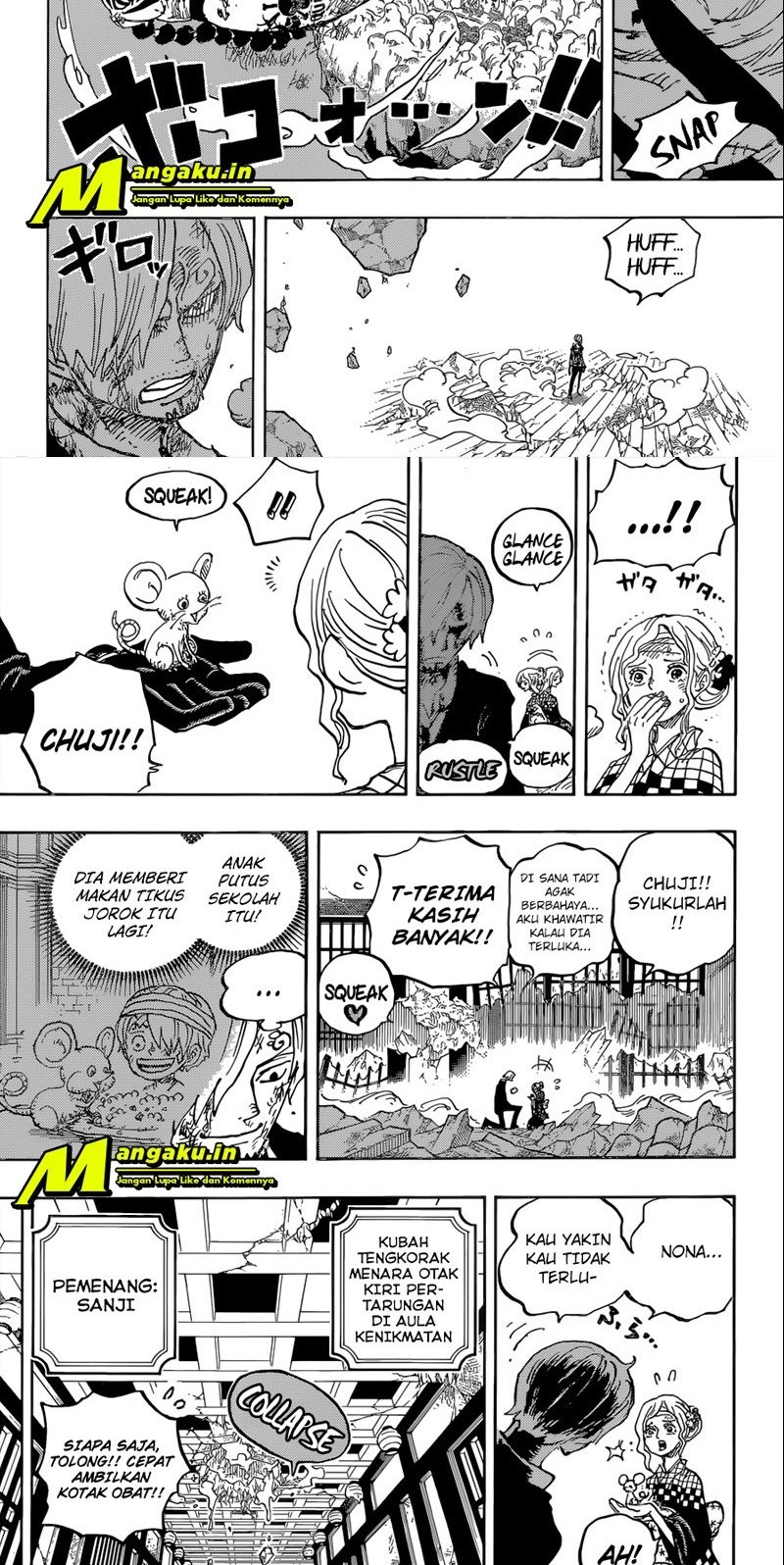 Manga One Piece Chapter 1035 gambar 2