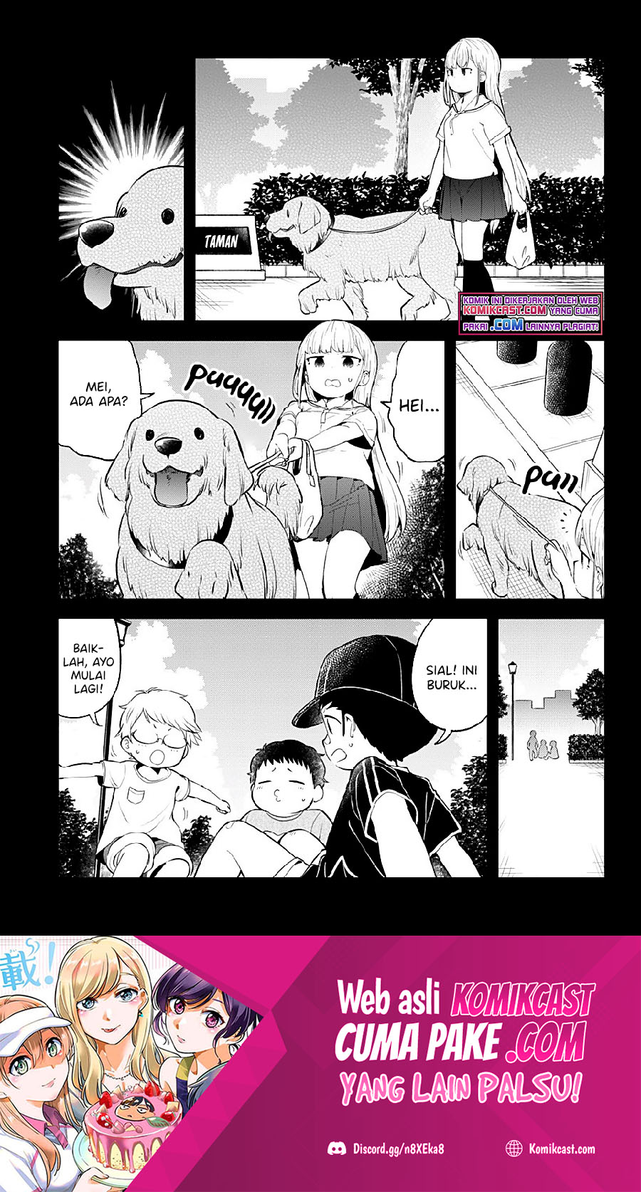 Manga Aharen-san wa Hakarenai Chapter 93 gambar 2