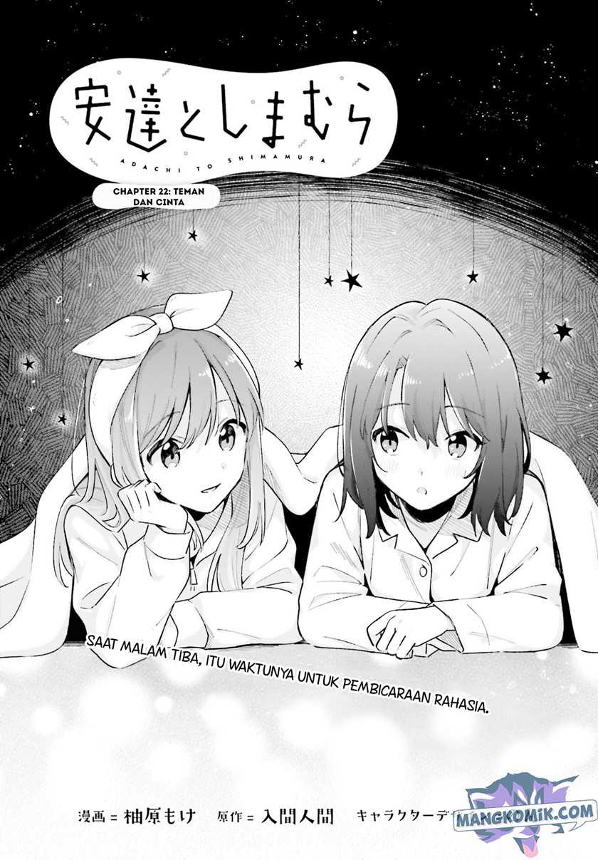Manga Adachi to Shimamura (YUZUHARA Moke) Chapter 22 gambar 2