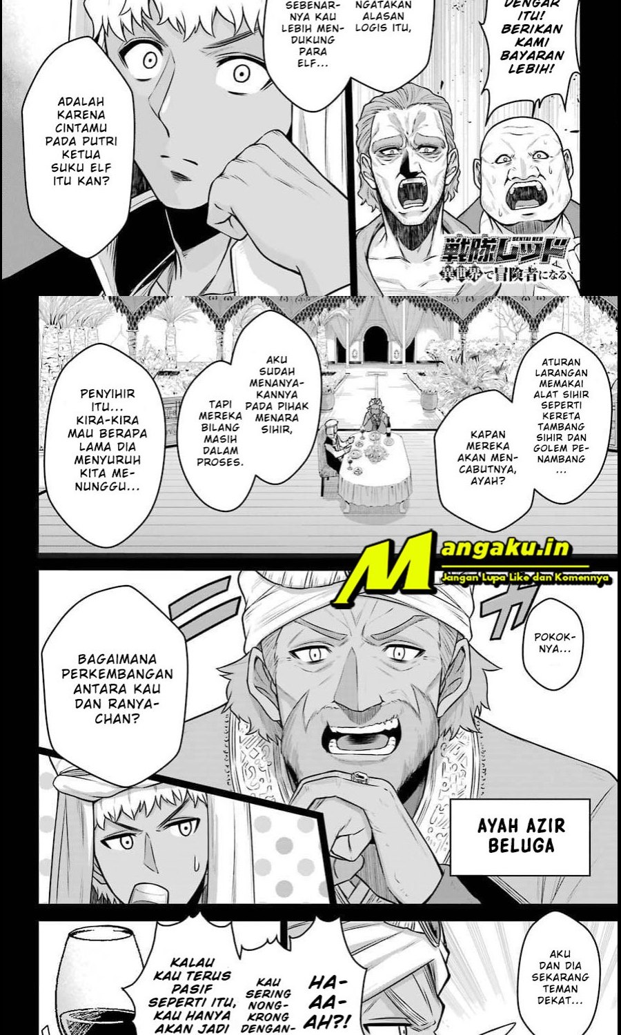 Manga The Red Ranger Becomes an Adventurer in Another World Chapter 12.1 gambar 2