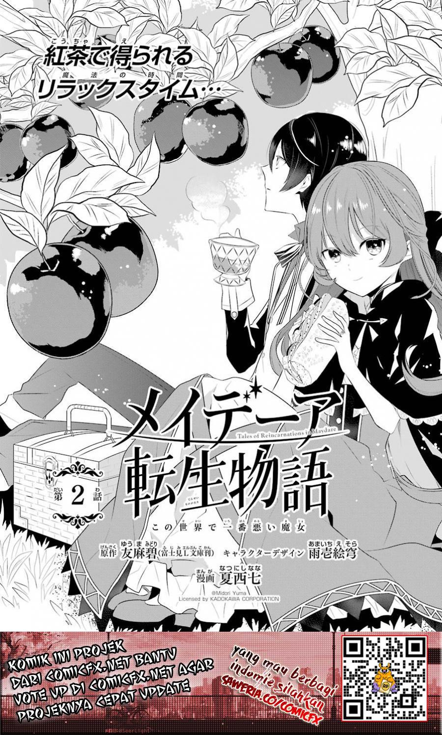 Maydare Tensei Monogatari: Kono Sekai de Ichiban Warui Majo Chapter 02 Gambar 3