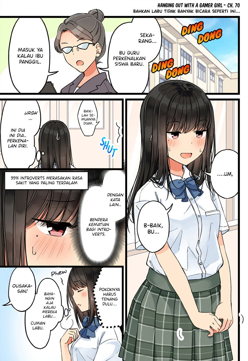 Manga Hanging Out with a Gamer Girl Chapter 70 gambar 2