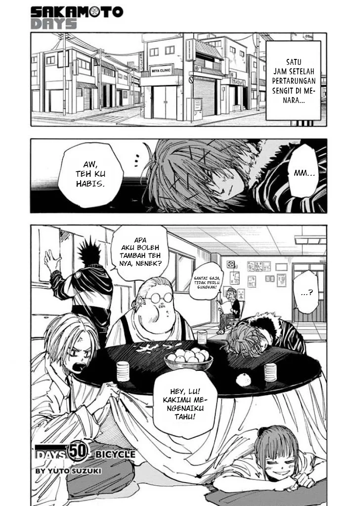 Manga Sakamoto Days Chapter 50 gambar 2