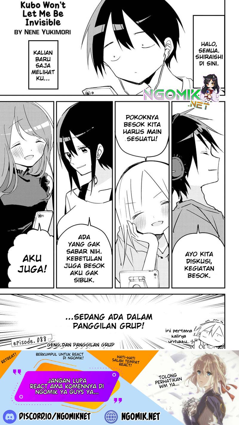 Manga Kubo-san wa Boku (Mobu) wo Yurusanai Chapter 88 gambar 2