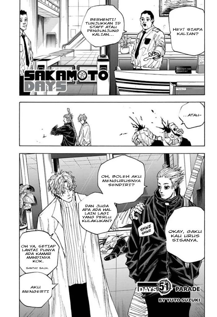 Manga Sakamoto Days Chapter 51 gambar 2