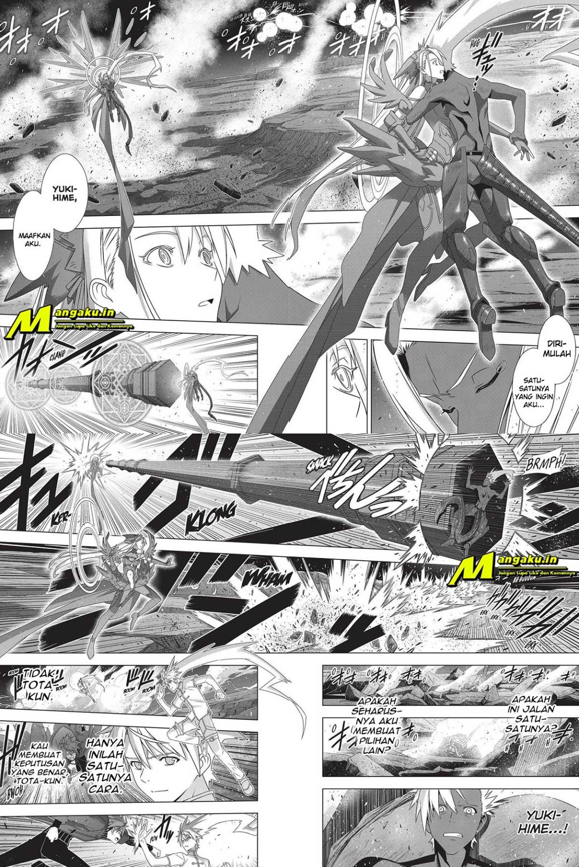 Manga UQ Holder! Chapter 191.2 gambar 2