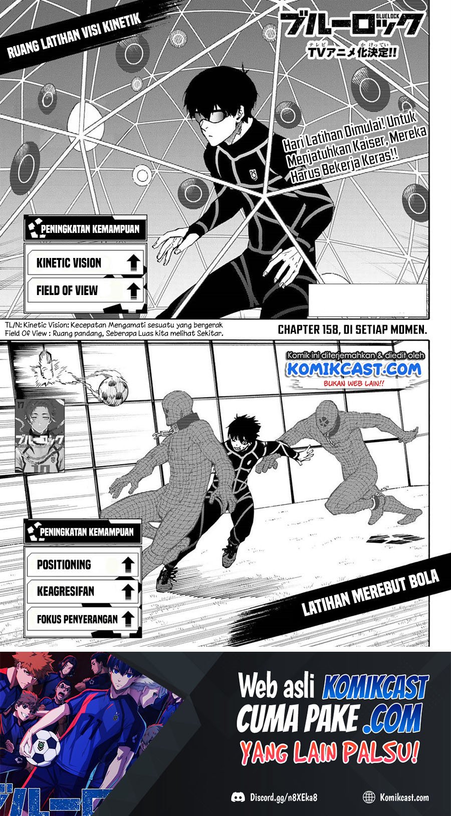 Manga Blue Lock Chapter 158 gambar 2