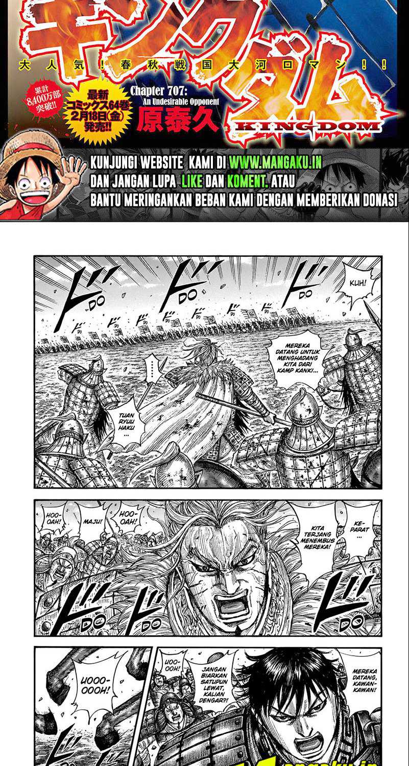 Manga Kingdom Chapter 707 gambar 2